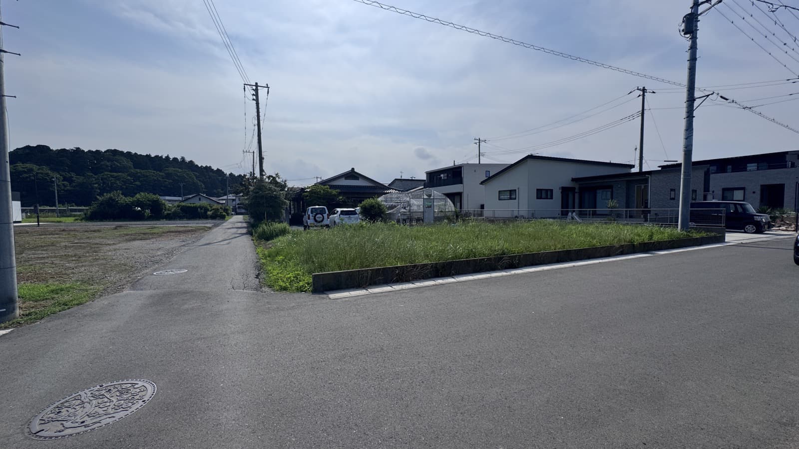 東側道路
