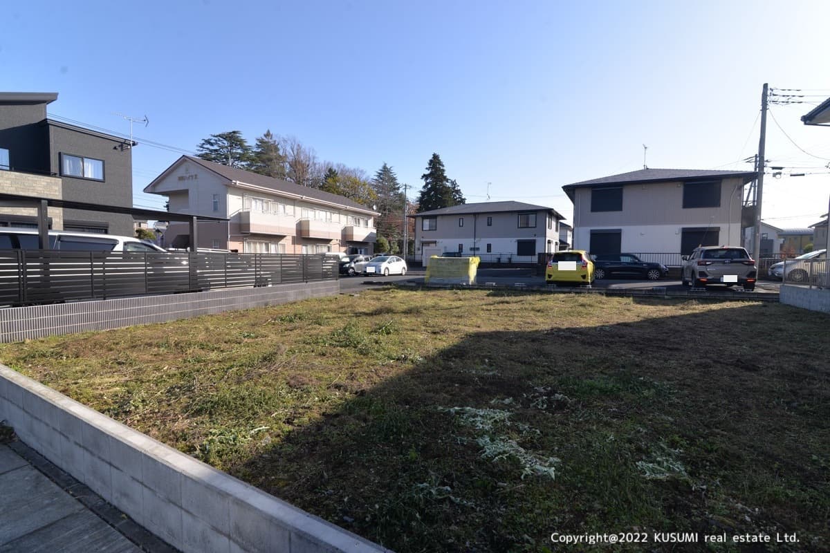 敷地(西側から)