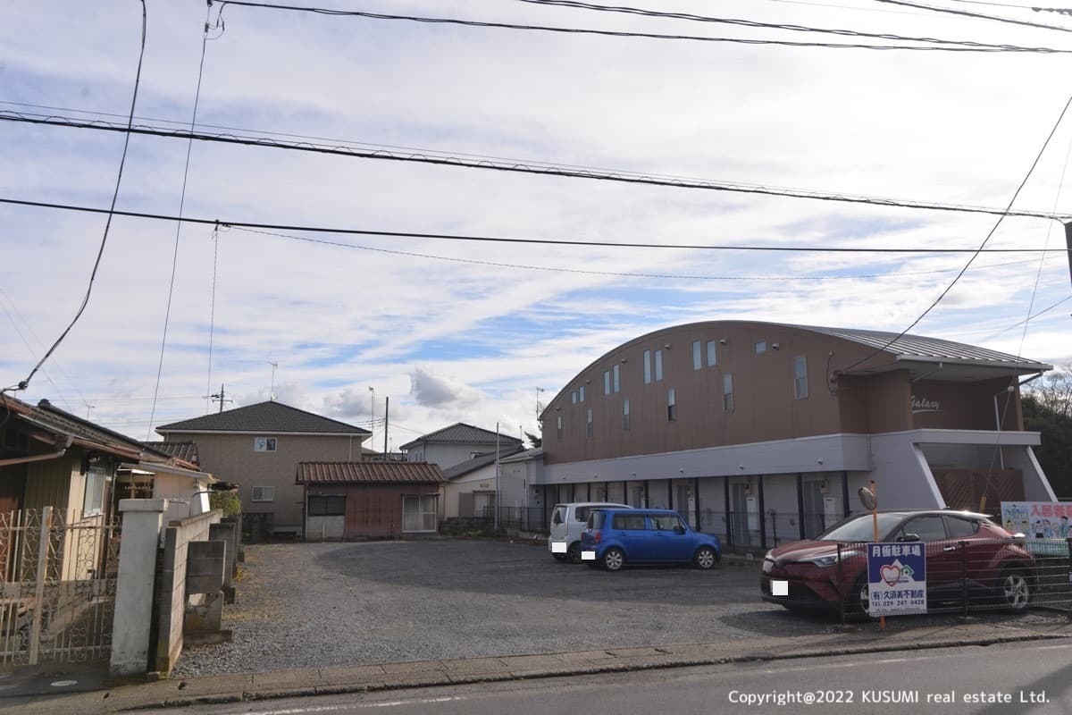 敷地(西側より)