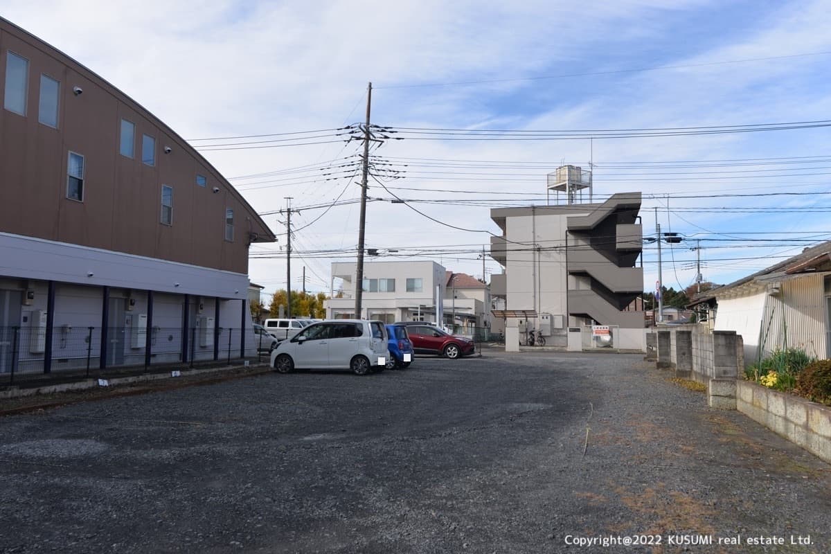 敷地(東側より)